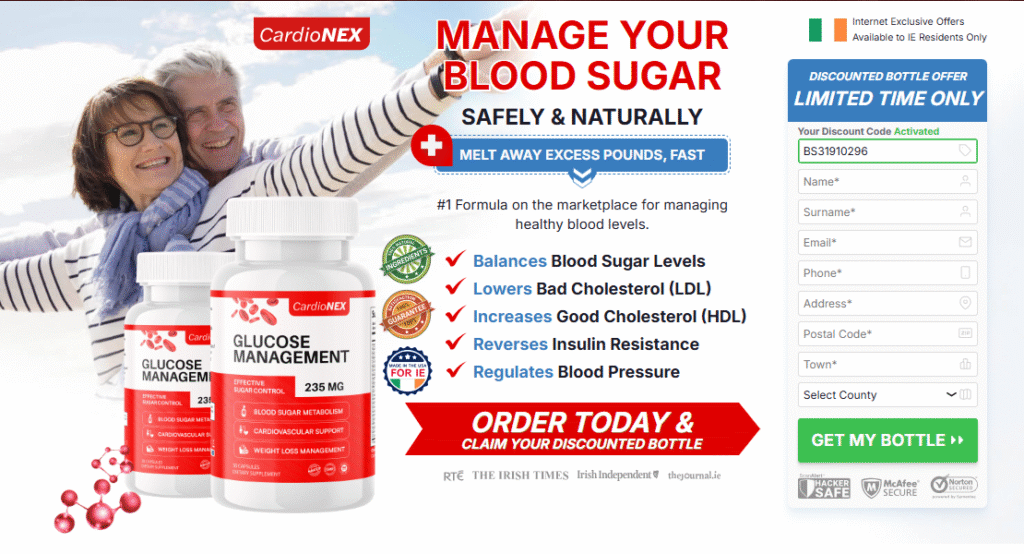 CardioNEX Glucose Management Canada