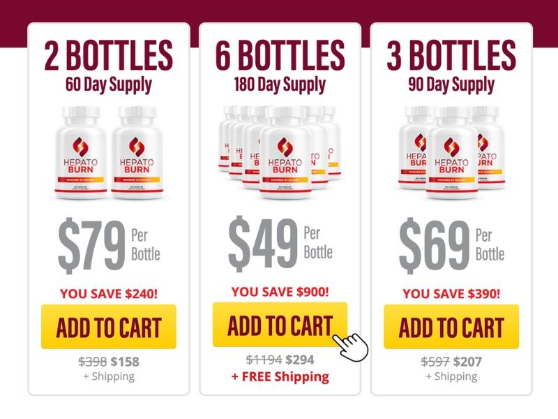 HepatoBurn Pricing