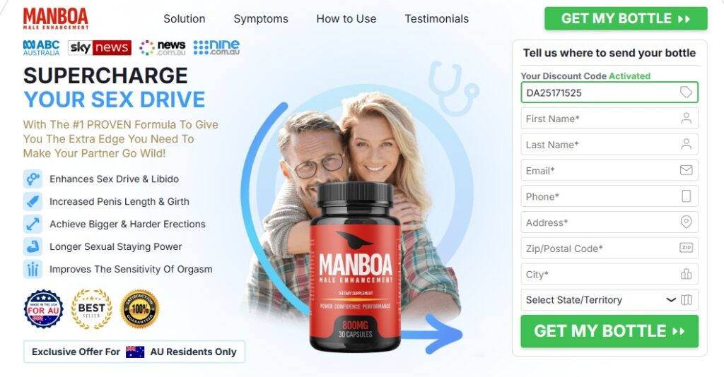 Manboa Male Enhancement Capsules