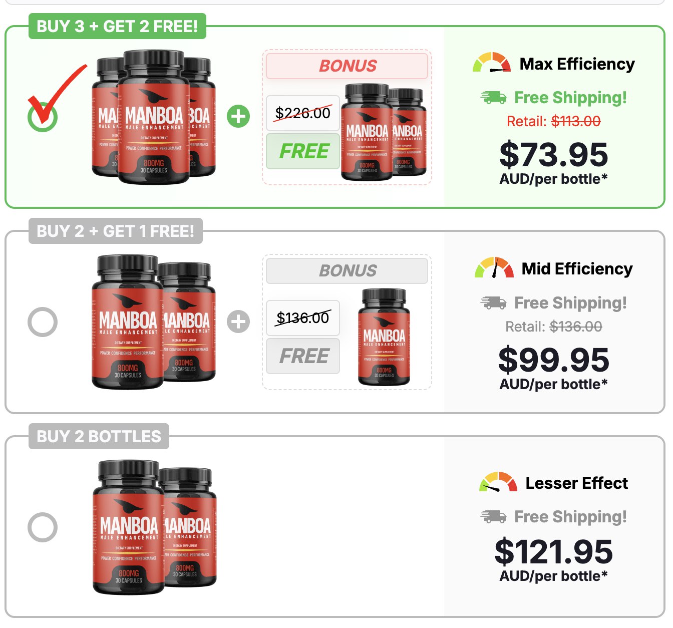 Manboa Male Enhancement Capsules Australia
