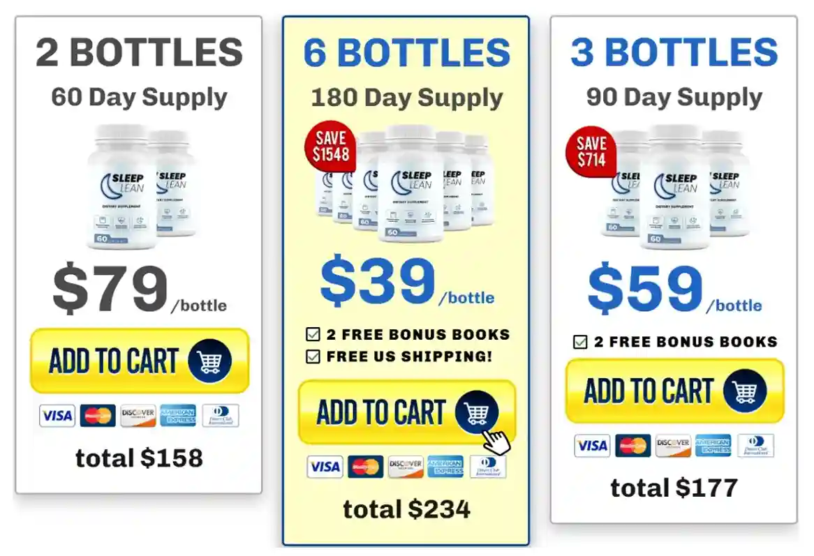 Sleep Lean Pricing