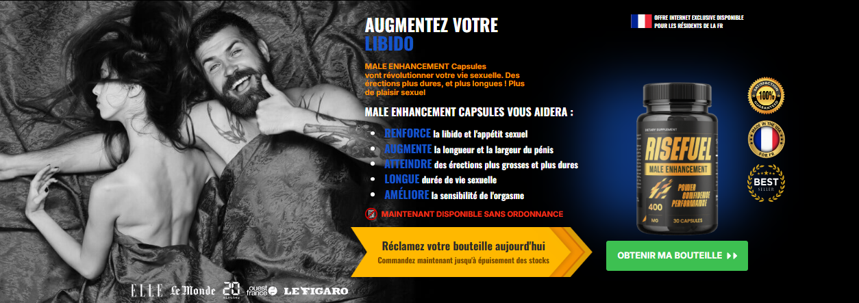 RiseFuel Male Enhancement Capsules France 1
