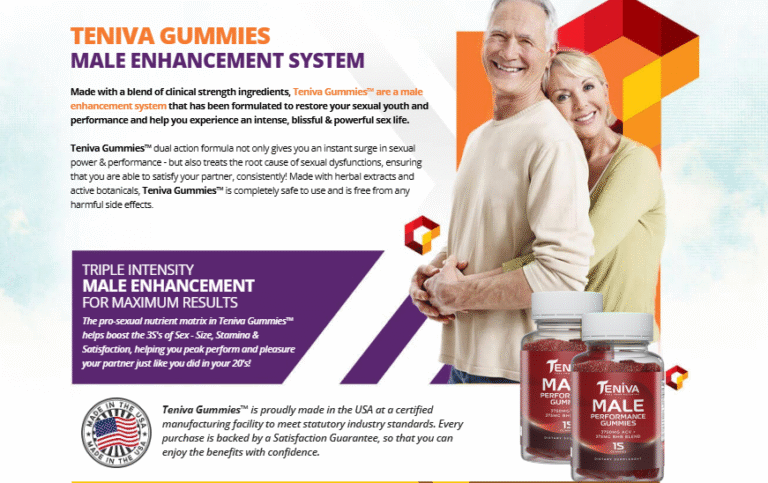 Teniva Male Enhancement Gummies – Consumer Reports Expose & Results?