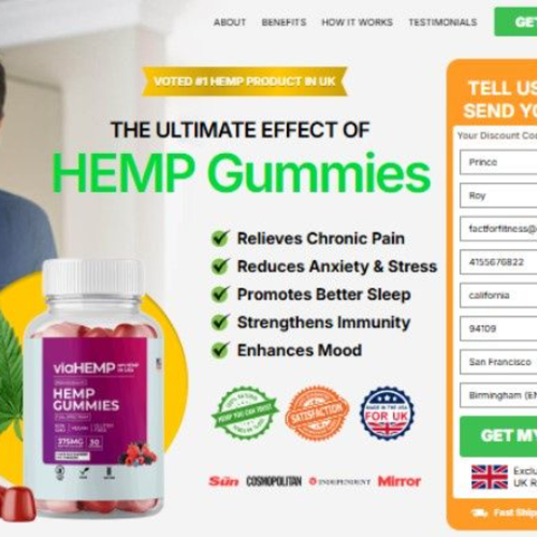 Viahemp Gummies .Australia