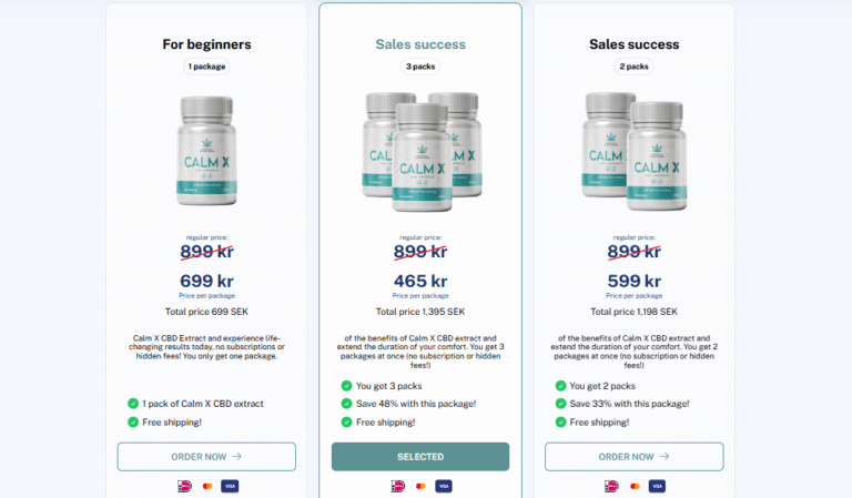 Calm X CBD Capsules UK – Safe Way to Improve Sleep and Relaxation!