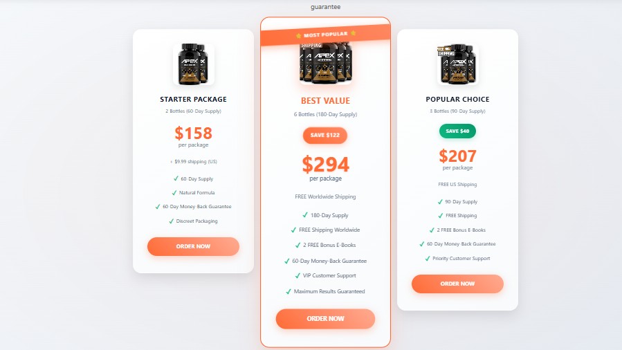 Apex Boost Male Enhancement Reviews