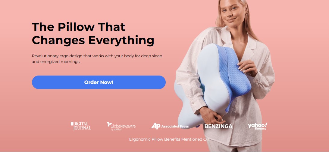 Derila ERGO Memory Foam Pillow