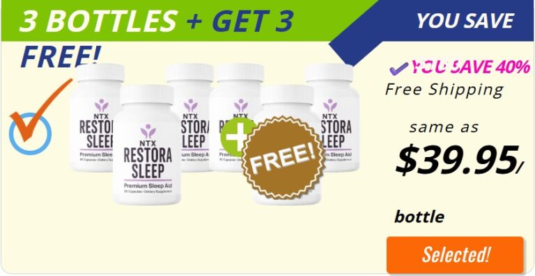 NTX Restoria Sleep Reviews: Does This Natural Sleep Supplement Really Work?