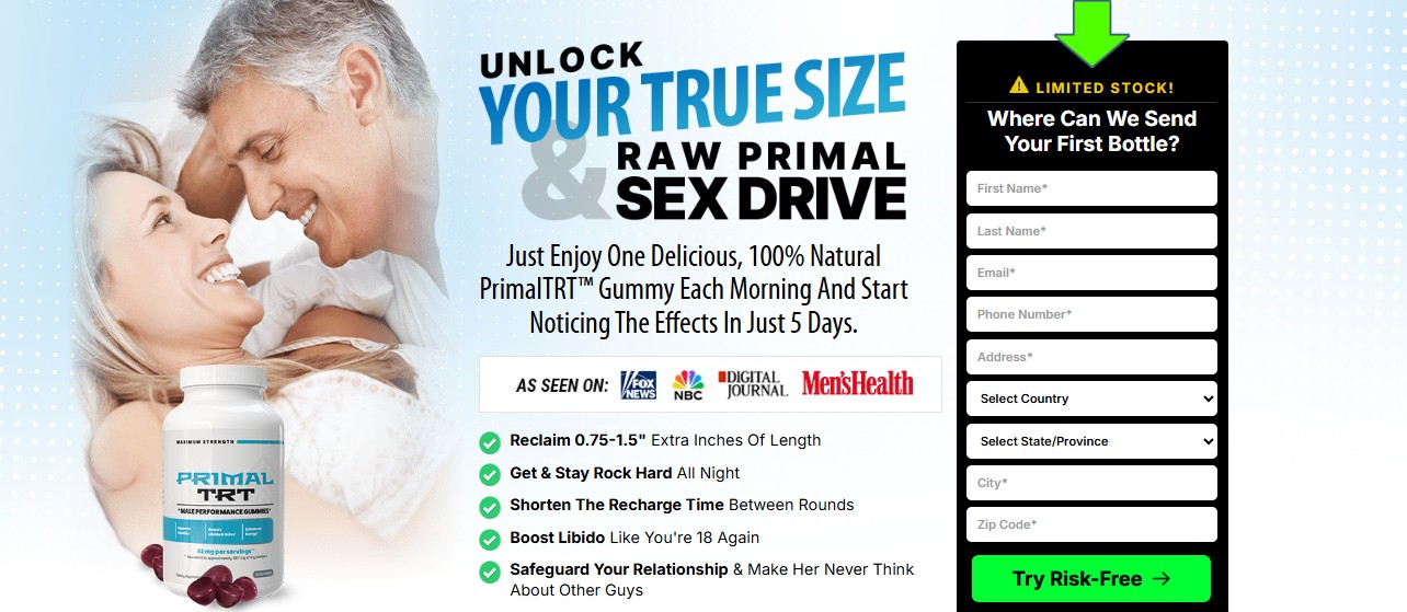 PrimalTRT ME Gummies Price