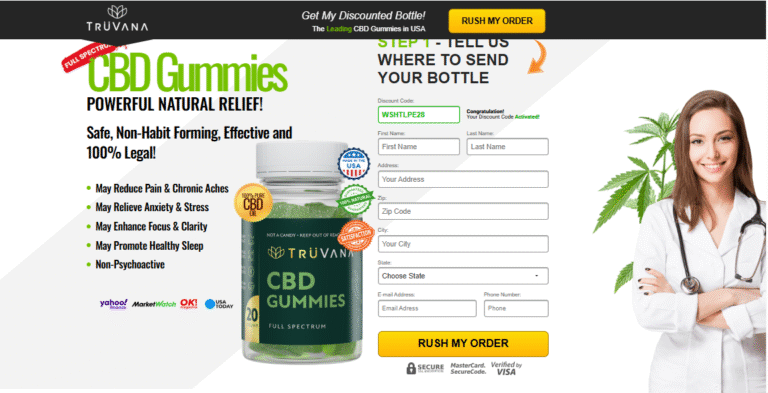 TruVana CBD Gummies – Trusted Formula for Body and Mind Wellness!