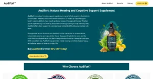 Audifort Australia: Supports Ear Function, Sound Clarity & Cognitive Health!