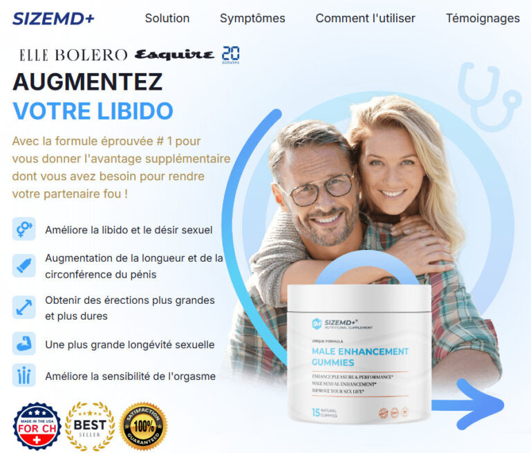 SizeMD+ ME Gummies Mexico – The Modern Male Enhancement Formula for Strength, Stamina & Confidence!