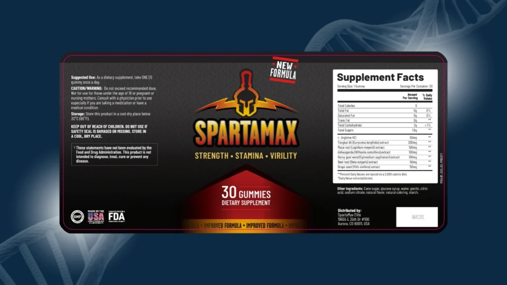 Spartamax Gummies.Buy