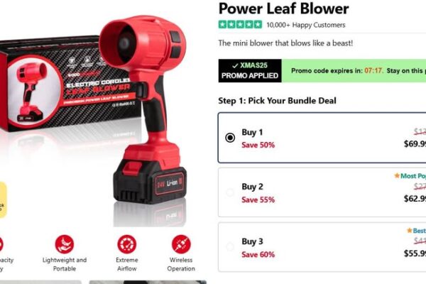 Wood Ranger Leaf Blower 1