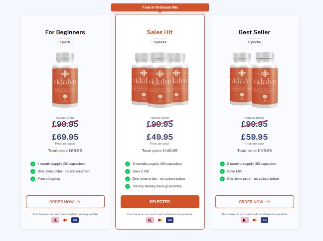 Vidalyn CBD Capsules UK