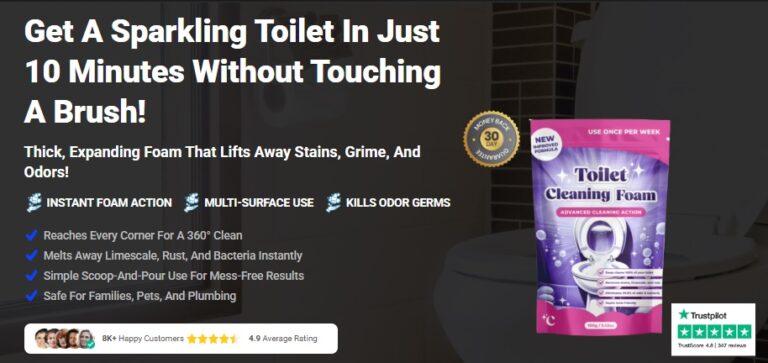 FizzClean Toilet Cleaning Foam Reviews – Powerful, Effortless & Hygienic Toilet Cleaning Solution!